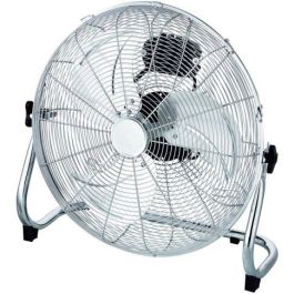 Ventilador de suelo, 100 W, ø45 cm, alta velocidad, plateado Precio: 57.49999981. SKU: B17K9MFTVF
