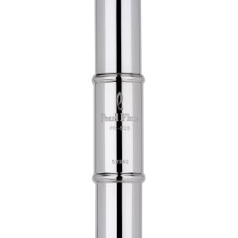 PEARLFLUTE B525Re-Hc Flauta Travesera Quantz Brezza Desalineada Plateada con Cabeza de Plata Maciza 925 Platos Abiertos Pata de Do