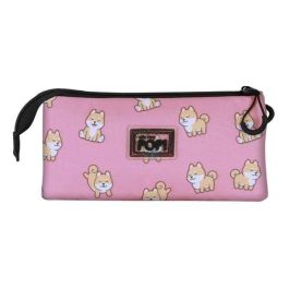 Karactermania Estuche Portatodo Triple Oh My Pop! Shiba Multicolor 23 x 8 x 11 cm