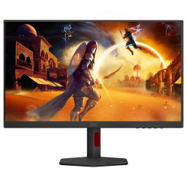 AOC Q27G4SRU Monitor Gaming 27" QHD 300 Hz 1 ms Fast IPS HDR400 2x HDMI 2.1 DisplayPort 1.4 USB Hub Schwarz-Rot
