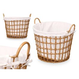 Cesto Redondo Asas Bajo Natural Kipit 47X41CM (6 Unidades) Precio: 85.49999997. SKU: B1FNFNVARS