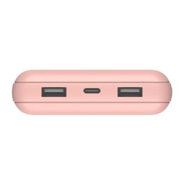 Belkin BPB012btRG Powerbank, 20.000mAh, 15W, USB-A y USB-C, Rosa