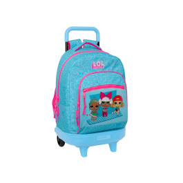 Mochila Escolar con Ruedas LOL Surprise! Divas Azul 33 X 45 X 22 cm Precio: 37.79000005. SKU: B1DWTTHCML
