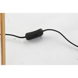 DKD Home Decor Lámpara de Pie Moderna Dorada Metal y Cristal Geométrico 30x71x30 cm