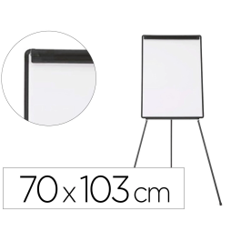 Q-connect Pizarra Blanca con Trípode 70x100 cm para Convenciones, Superficie Laminada, Marco Negro Precio: 82.69000003. SKU: B17LSCMA29