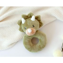 KioKids Sonajero Peluche Dinosaurio Verde para Bebés +0 Meses. Juguete Suave de Poliéster para Estimulación Sensorial y Coordinación Precio: 7.49999987. SKU: B12PSXAW3E