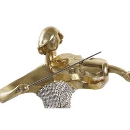 Figura Romantico DKD Home Decor Dorado Negro 12 x 41.5 x 20 cm (3 Unidades) Figura Romantico DKD Home Decor Dorado Negro 12 x 41.5 x 20 cm (3 Unidades)