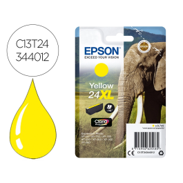 Epson Claria Photo HD Ink Cartucho Amarillo 24XL Precio: 21.58999975. SKU: S7732773