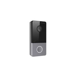 Hikvision Videoportero IP WiFi 1 Botón, Panel Exterior Villa, Cámara CMOS 2MP HD, Plástico, IP65, PoE