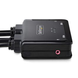 Switch KVM Startech C2-D46-UAC-CBL-KVM 1,8 m Switch KVM Startech C2-D46-UAC-CBL-KVM 1,8 m