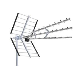 Edm Antena UHF TV Profesional 470-694 MHz, 27 Elementos, 9-15dBi, 1020mm, 75 Ohm