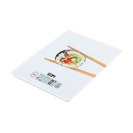 Edm Báscula de Cocina Digital Mod 1, Máximo 5 kg, Pantalla LCD, Acabado Cristalizado, Perfil Ultrafino, Blanco Precio: 13.50000025. SKU: S7904179