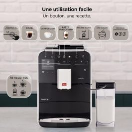 Cafetera automática - MELITTA - Barista T Smart F830-102 - Negra