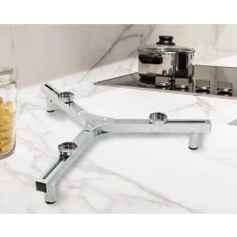 Algon Bbq Trípode 2 en 1 Regulable para Paelleros - 33 cm Ancho x 10.6 cm Alto x 71.5 cm Largo (4 Unidades)