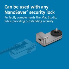 Cable USB Kensington LOCKING ADAPTER FOR MAC STUDIO LOCK Gris Plateado