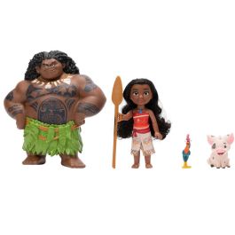 JAKKS PACIFIC Muñeca Moana + Mauhi Petite Vaiana Disney