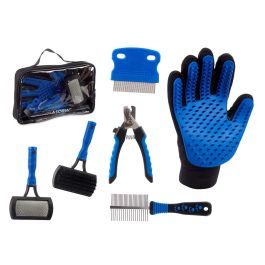 Set Cuidado Mascotas 6Pcs Mascow - Azul/Negro, 5x16x24.5 cm (8 Unidades) Precio: 95.89000014. SKU: B17NJX4GAE