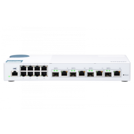 QNAP QSW-M408-4C switch Gestionado L2 Gigabit Ethernet (10/100/1000) Blanco Precio: 402.99000027. SKU: S0232983