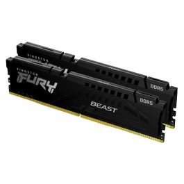 Kingston Technology FURY Beast Módulo de Memoria RAM 32GB (2x16GB) DDR5 5200MHz para PC Gaming, Intel XMP, AMD EXPO, Disipador Precio: 110.78999943. SKU: S55165437