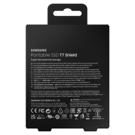 Samsung Disco Externo SSD Portable T7 Shield 2TB USB 3.2 Negro