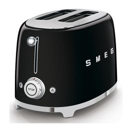 Smeg TSF01BLEU Toaster 2 Ranuras Compacto Estilo 50s Negro Brillo Alto Precio: 135.69000016. SKU: S7602159