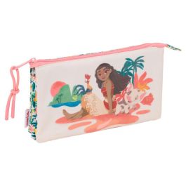 SAFTA Portatodo Vaiana Moana Disney Triple 23x3x12cm con 3 Compartimentos Precio: 11.49999972. SKU: B1639FAP97