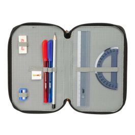 Plumier Escolar Safta Triple 37 Piezas Dragon Ball Combat 195x125x55 mm