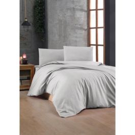 Juego de cama ASI8684282554271 - 1 funda nórdica 220x240 cm + 2 fundas de almohada 60x60 cm - 100% algodón reforzado Gris Precio: 49.50000011. SKU: B17K768YJ5