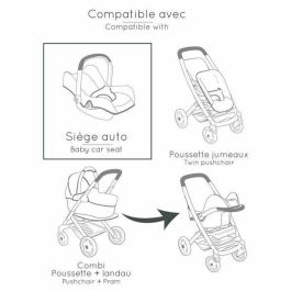 Smoby Maxi Cosi rosa para mayores de 3 años