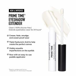 bareMinerals PRIME TIME Prebase Ojos Extender Sombra 24h Larga Duración, Intensifica Color, Suaviza Párpados, Vegana, Sin Siliconas 3 ml