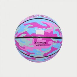Balón de Baloncesto Peak Peak Camo Ball Azul Rosa claro (Talla 5)