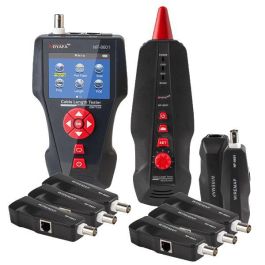 Lanview by Logon Cable Tester with PoE Ping Functions for Network, BNC Coaxial, and Telephone Cables Lanview by Logon Cable Tester with PoE Ping Functions for Network, BNC Coaxial, and Telephone Cables