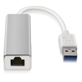 Aisens Conversor USB 3.0 a Ethernet Gigabit 10/100/1000 Mbps 15 cm Blanco Precio: 9.5000004. SKU: S0236146