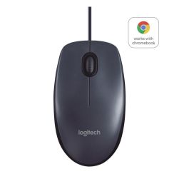Logitech Mouse M100, USB Type-A, Black Precio: 84.7899998. SKU: B1HQYLDMWP