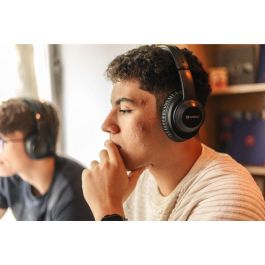 Sandberg BT Link For 2xHeadphone Transmisor de Audio Inalámbrico Bluetooth para 2 Auriculares TV Ordenador MiniJack 6h Batería