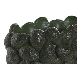 DKD Home Decor Avocados25 Centro de Mesa Tropical Verde Cemento 25 x 15 x 12 cm (6 Unidades)