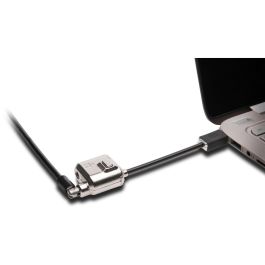 Kensington Candado de seguridad MiniSaver con llave para Portátiles, Tablets y Ultrabooks - Cable de acero al carbón de 1.8 m