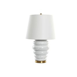 Lampara Sobremesa Glam DKD Home Decor Blanco Dorado 43 x 72 x 43 cm Precio: 110.49999994. SKU: B1AWYH9CGP