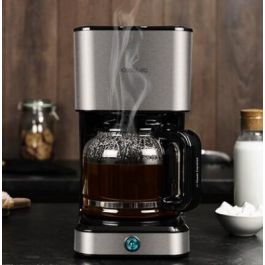 Cecotec Coffee 66 Heat Cafetera de filtro Semi-automática 1.5L, 12 Tazas, Jarra, Café Molido, 950W, Negro/Acero Inoxidable Cecotec Coffee 66 Heat Cafetera de filtro Semi-automática 1.5L, 12 Tazas, Jarra, Café Molido, 950W, Negro/Acero Inoxidable