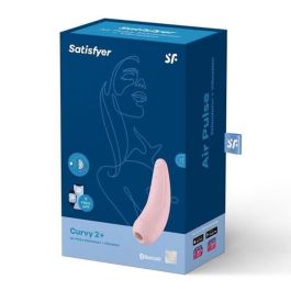 Satisfyer Curvy 2+ Estimulador Clitoriano Rosado con App y Bluetooth para Mujer Precio: 38.69000047. SKU: S0429533
