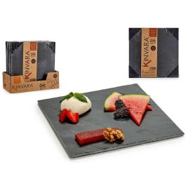 Pizarra Aperitivo Cuadrada 25x25 cm Kinvara - Negro (12 Unidades) Precio: 36.9499999. SKU: B1JTAK4KNS
