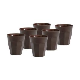 Set de Vasos Duralex Picardie Marrón 90 ml (6 Unidades) Precio: 16.50000044. SKU: S2210350