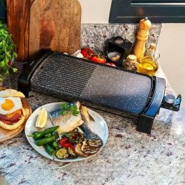 Plancha de Asar Cecotec Tasty&Grill 2500 RockWater MixGrill 2150 W Plancha de Asar Cecotec Tasty&Grill 2500 RockWater MixGrill 2150 W