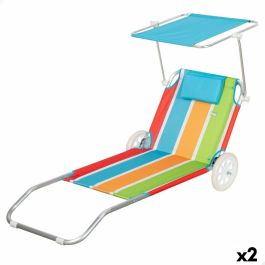 Tumbona de playa Aktive (2 Unidades) Precio: 78.49999993. SKU: B1JPVRL8J2