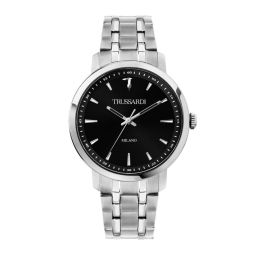 Reloj Hombre Trussardi R2453147008 Negro Plateado (Ø 41 mm) Precio: 130.5000004. SKU: B16D8VZXFW