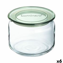 Tarro Luminarc Pure Jar Verde Vidrio 500 ml (6 Unidades) Precio: 27.4428. SKU: B1BPMY968G