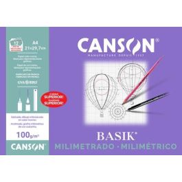 Canson Minipack Dibujo Basik 12 Hojas Milimetrado 100 gr. 21x29,7 cm Precio: 1.68999974. SKU: B15DKLRZRZ