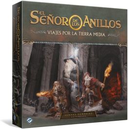 Fantasy Flight Games El Señor de los Anillos: Viajes por la Tierra Media - Sendas Sombrías, Juego de Mesa Expansión en Español (1-5 Jugadores)