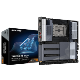 PLACA GIGABYTE TRX50 AI TOP,AMD,STR5,TRX50,8DDR5,2TB,DP,4SATA6+3M.2,1LAN10GB+LAN2x10GB+WIF7+BT5.3,6USB3.2+2USB4,E-ATX Precio: 1107.49999976. SKU: B1DGAE93WY