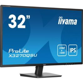 Monitor Iiyama 32", Panel Ips 1Hdmi, 1Dp, 3X3.2, 100Hz, Altavoces, Salida para Auriculares,100Hz, 3Ms, Precio: 244.50000036. SKU: B13GC6Q89B